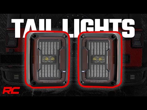 Rough Country Led Tail Light compatible with Jeep Wrangler Jk (2007-2018) RCH5800