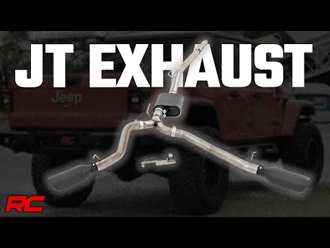 Rough Country Performance Cat-Back Exhaust 3.6L compatible with Jeep Gladiator Jt 4Wd (20-23) 96015