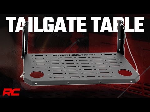Rough Country Tailgate Table Multiple Makes & Models (Ford/compatible with Jeep) 10630