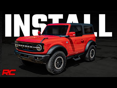 Rough Country Hd Tie Rod Sleeves Ford Bronco 4Wd (2021-2023) 51035