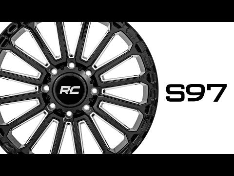 Rough Country 97 Series Wheel One-Piece Gloss Black 20X10 8X18019Mm 97201006