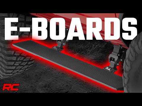 Rough Country Power Running Boards Lighted compatible with Jeep Gladiator Jt 4Wd (2020-2023) PSR610530