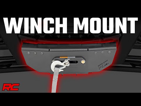 Rough Country Winch Mount Polaris Rzr Turbo S 93153