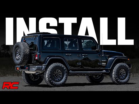 Rough Country 2.5 Inch Lift Kit Coils Jeep Wrangler Jl Rubicon 4Wd (18-23) 66630