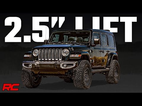 Rough Country 2.5 Inch Lift Kit Coils Vertex Jeep Wrangler Jl 4Wd (18-23) 67750