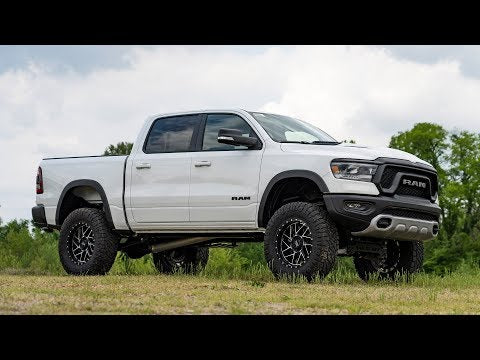 Rough Country 6 Inch Lift Kit Vertex/V2 Dual Rate Coils Fits RAM 1500 4WD (19-23) 33457