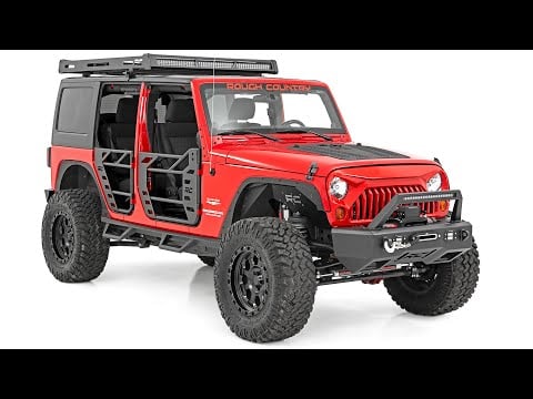 Rough Country Roof Rack compatible with Jeep Wrangler Jl 4Wd (2018-2023) 10612