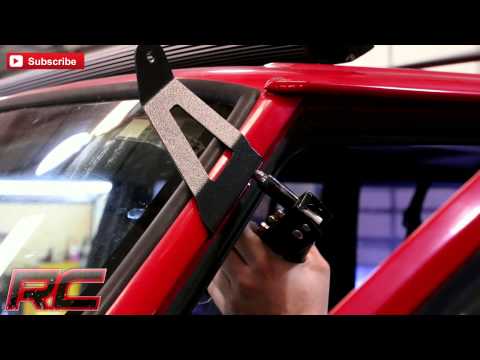 LED Light | Windshield Mnt | 50" Chrome Dual Row | compatible with Jeep Cherokee XJ (84-01)