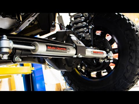 Rough Country N3 Steering Stabilizer Dual 2.5-8 Inch Lift Ram 2500 (14-23)/3500 (13-23) 8749430