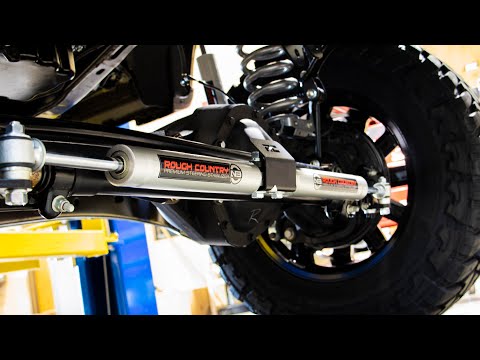 Rough Country N3 Steering Stabilizer Dual 4 Inch Lift Jeep Grand Cherokee Wj (99-04) 8749630