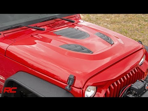 Rough Country Performance Trail Hood Jeep Wrangler Jk (2007-2018) 10525