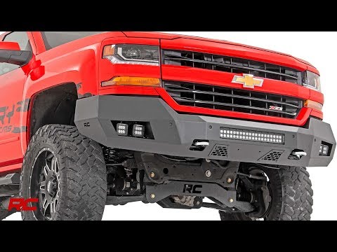 Rough Country Chevy Heavy-Duty Front Led Bumper (16-18 1500) 10772
