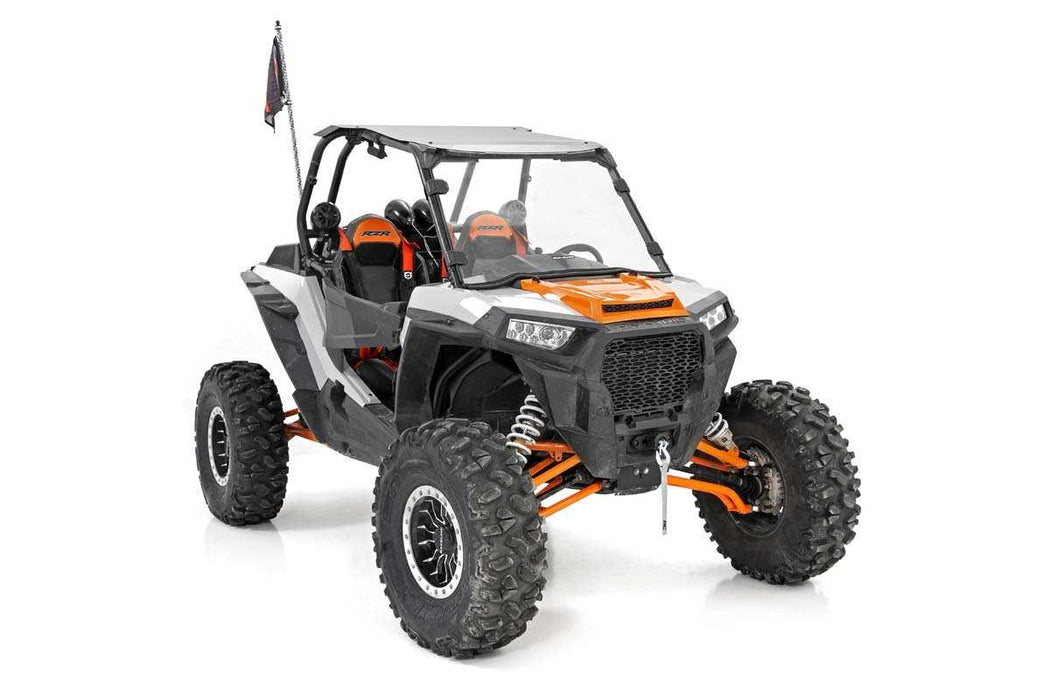 Rough Country Full Windshield Scratch Resistant | Polaris RZR XP 1000