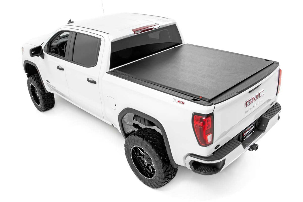 Soft Roll Up Bed Cover | 6.6 Ft Bed | Chevy/GMC 1500 (14-18)