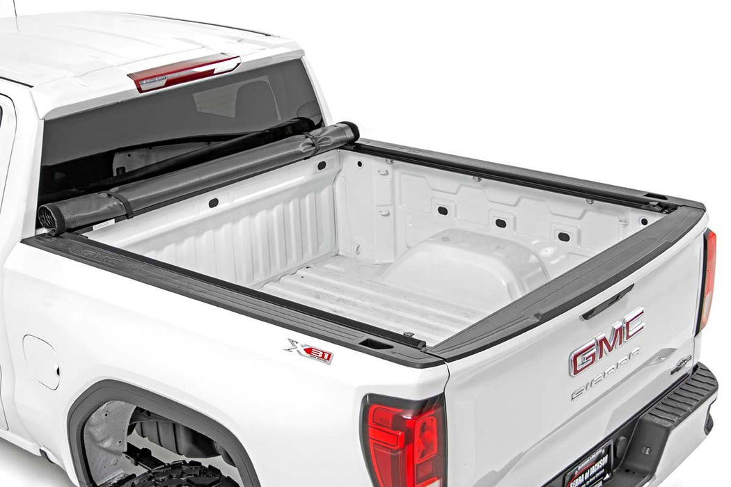 Soft Roll Up Bed Cover | 5.8 Ft Bed | Chevy/GMC 1500 (14-18)