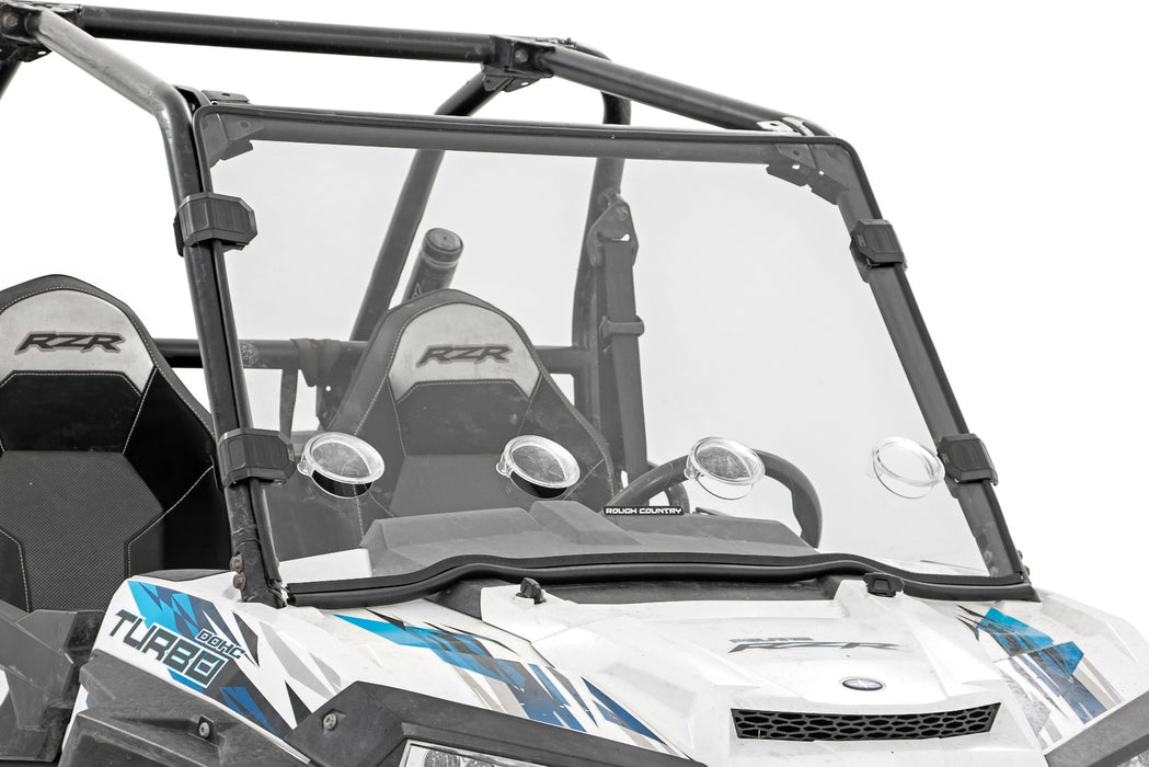 Rough Country Full Windshield Vented Scratch Resistant Polaris Rzr Xp 1000 98241810