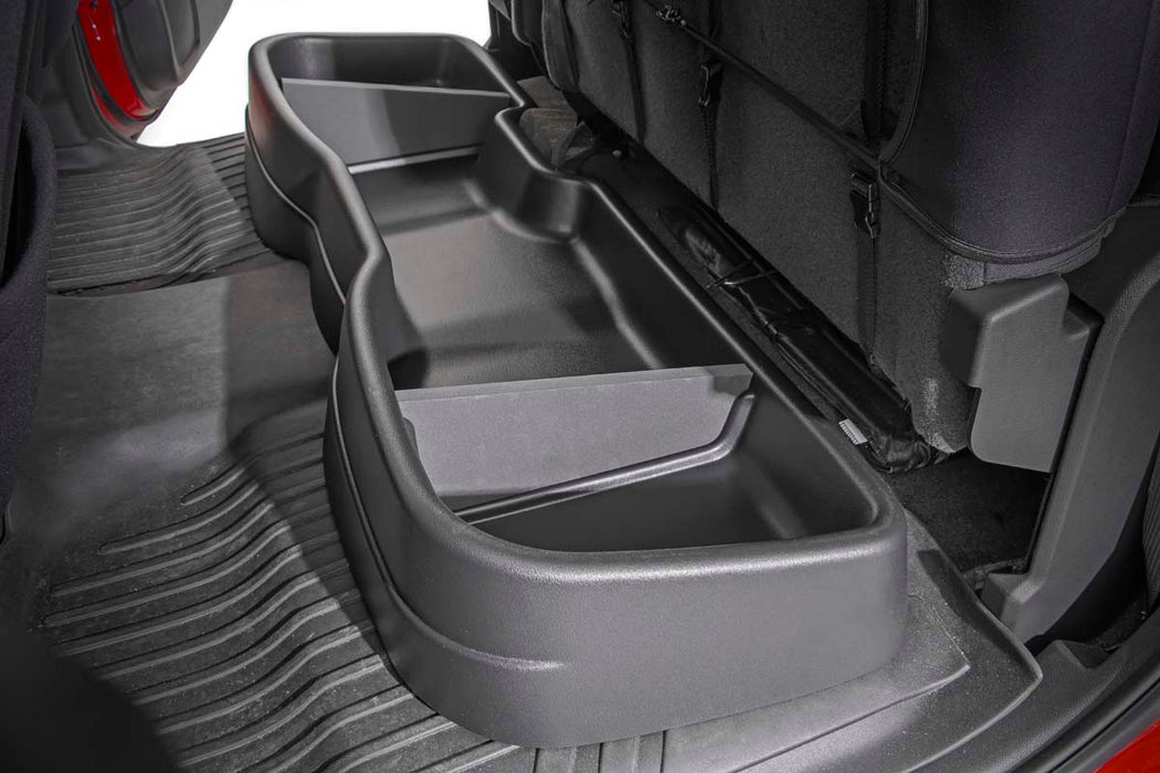 Rough Country Rc09031 Gm Custom-Fit Under Seat Storage Compartment (14-18 1500 15-19 2500Hd/3500Hd) RC09031