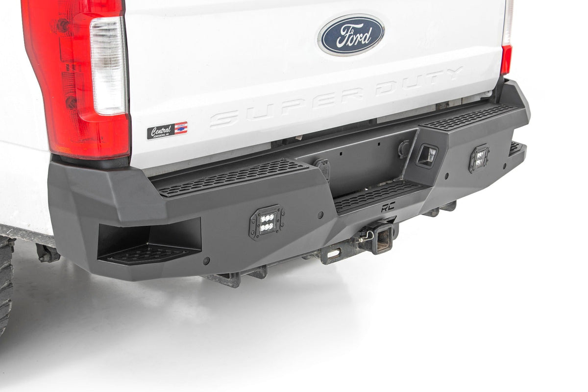 Rough Country Rear Bumper Fits Ford F-250/F-350 Super Duty 2WD/4WD (2017-2022) 10788