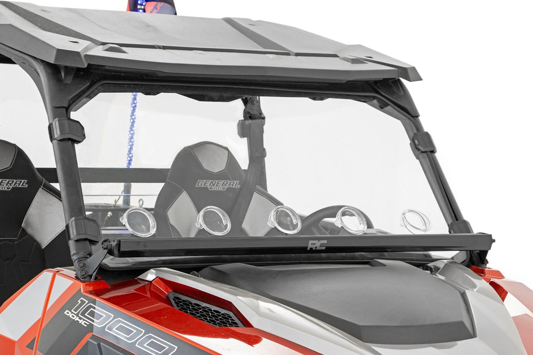 Rough Country Vented Full Windshield Scratch Resistant Polaris General/General Xp 98262010