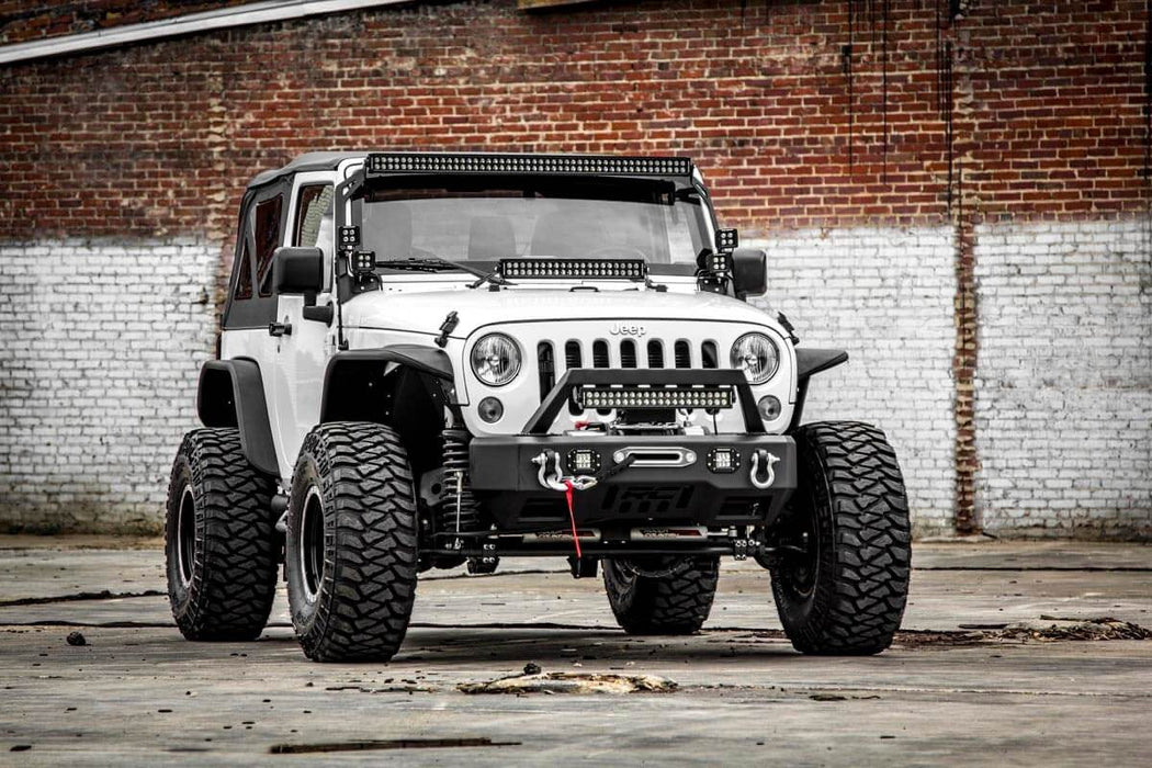 Rough Country 4 Inch Lift Kit Vertex compatible with Jeep Wrangler Jk 4Wd (2007-2018) 68250