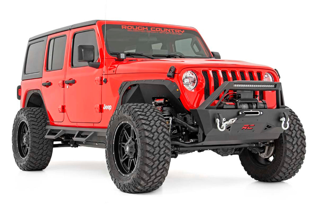 Rough Country 4 Inch Lift Kit Long Arm compatible with Jeep Wrangler Jl 4Wd (2018-2023) 61930