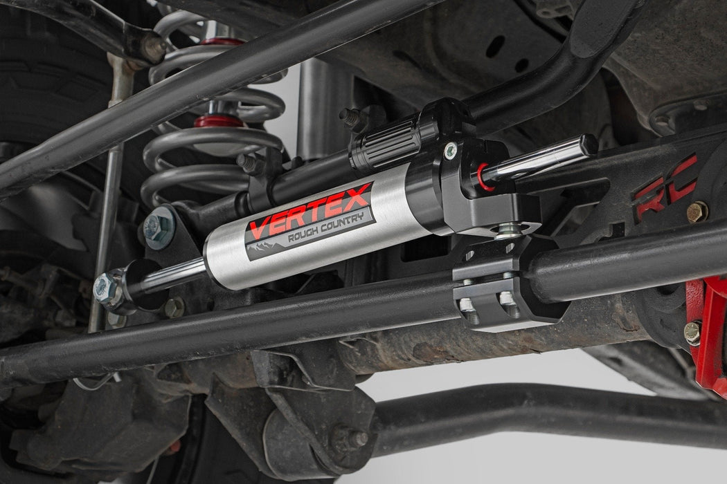 Vertex Steering Stabilizer | Pass-Through | compatible with Jeep Wrangler JK (07-18)