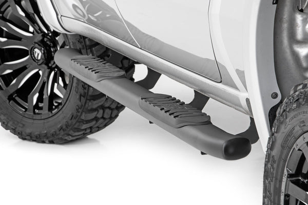Rough Country Oval Nerf Step Crew Cab Fits Chevy/GMC 1500/2500HD/3500HD (19-23) 21002