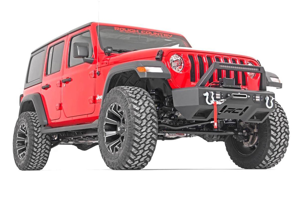 Rough Country 3.5 Inch Lift Kit C/A Drop Fr D/S Vertex compatible with Jeep Wrangler Jl (18-23) 65450