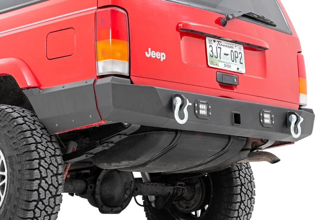 Rough Country Quarter Panel Armor Rear Factory Flare compatible with Jeep Cherokee Xj (97-01) 10571