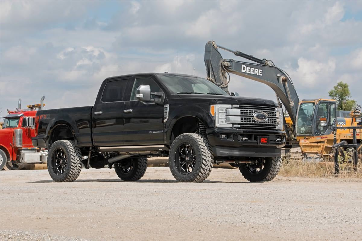 Rough Country 6 Inch Lift Kit No Ovlds D/S C/O Vertex Fits Ford F-250/F-350 Super Duty (17-22) 51359