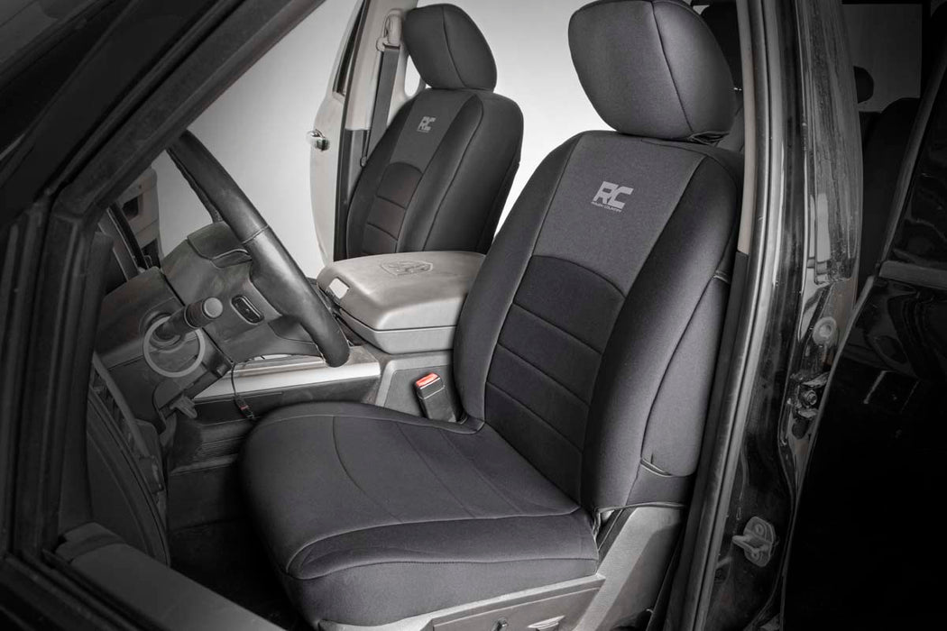 Rough Country Seat Covers Front Bucket Seats Ram 1500 (09-18)/2500 (10-18)/3500 (10-18) 91028