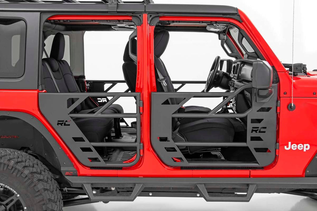 Tubular Doors | Front and Rear | Jeep Gladiator JT (20-22)/Wrangler JL (18-22)