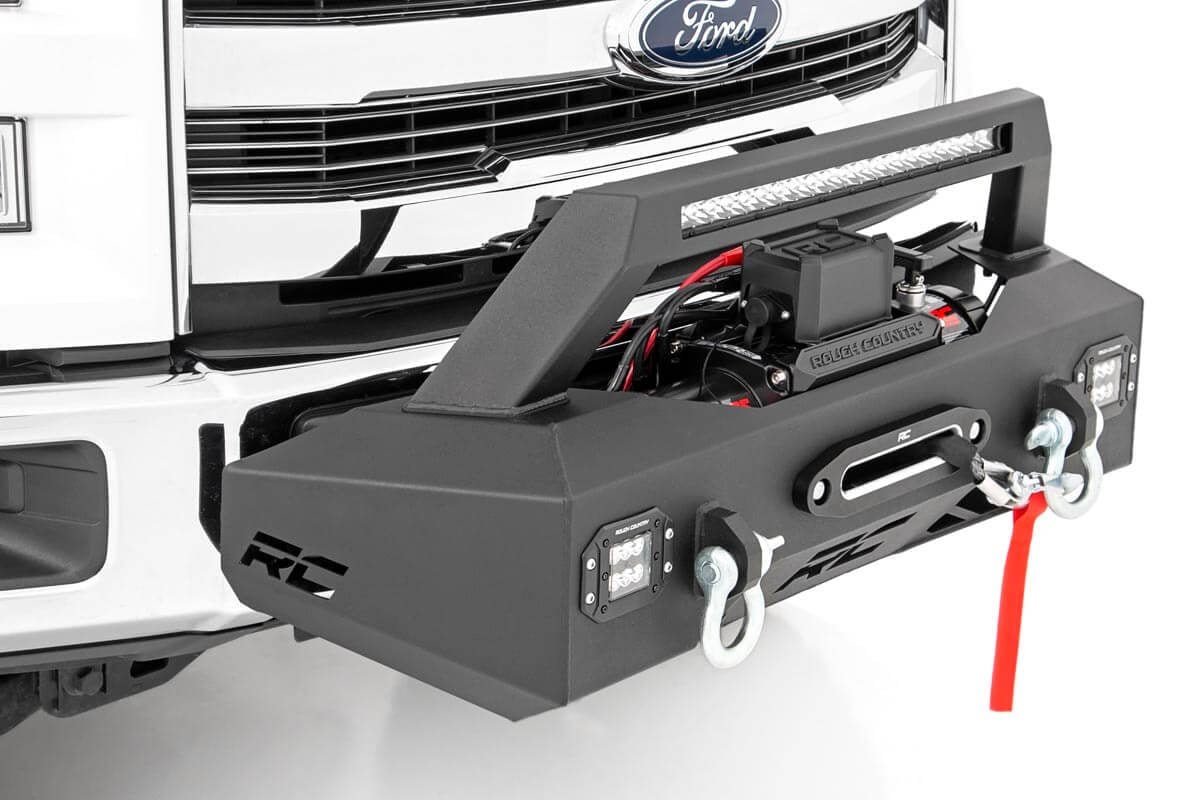 Rough Country Exo Winch Mount Kit Fits Ford F-150 2WD/4WD (2009-2023) 10762