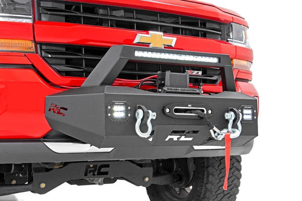 Rough Country Exo Winch Mount Kit Fits Chevy Silverado 1500 2WD/4WD (2007-2018) 10761