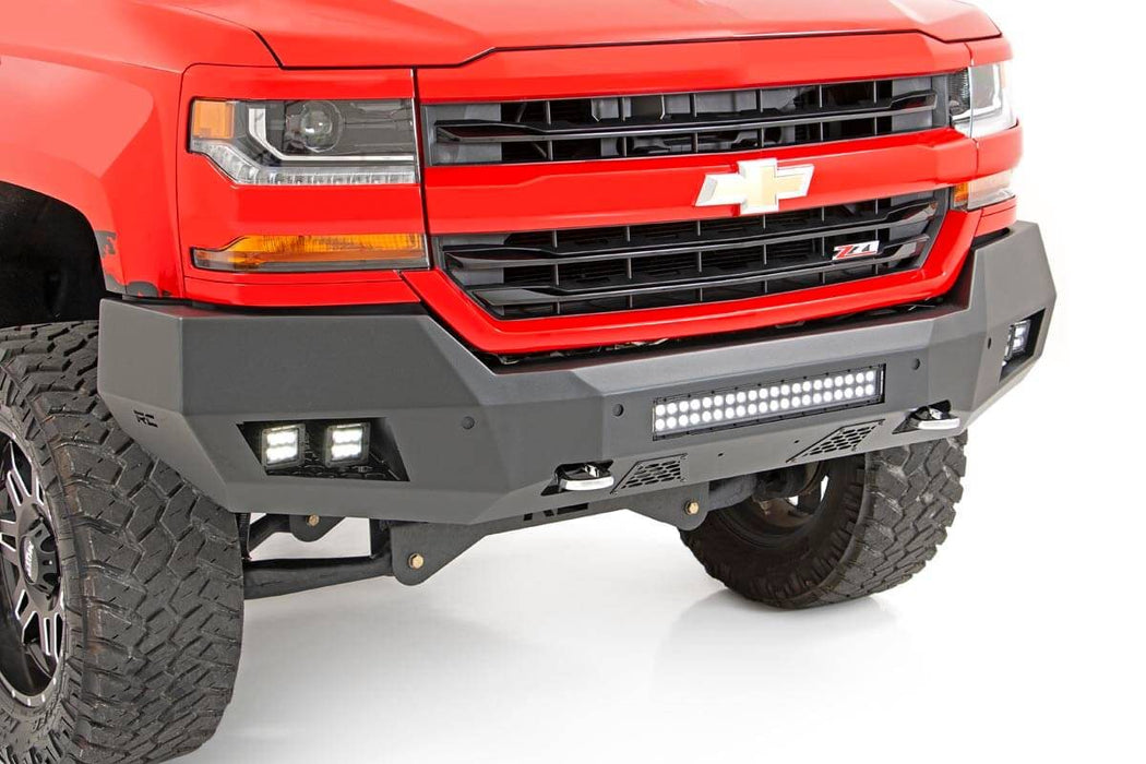 Rough Country Chevy Heavy-Duty Front Led Bumper (16-18 1500) 10772