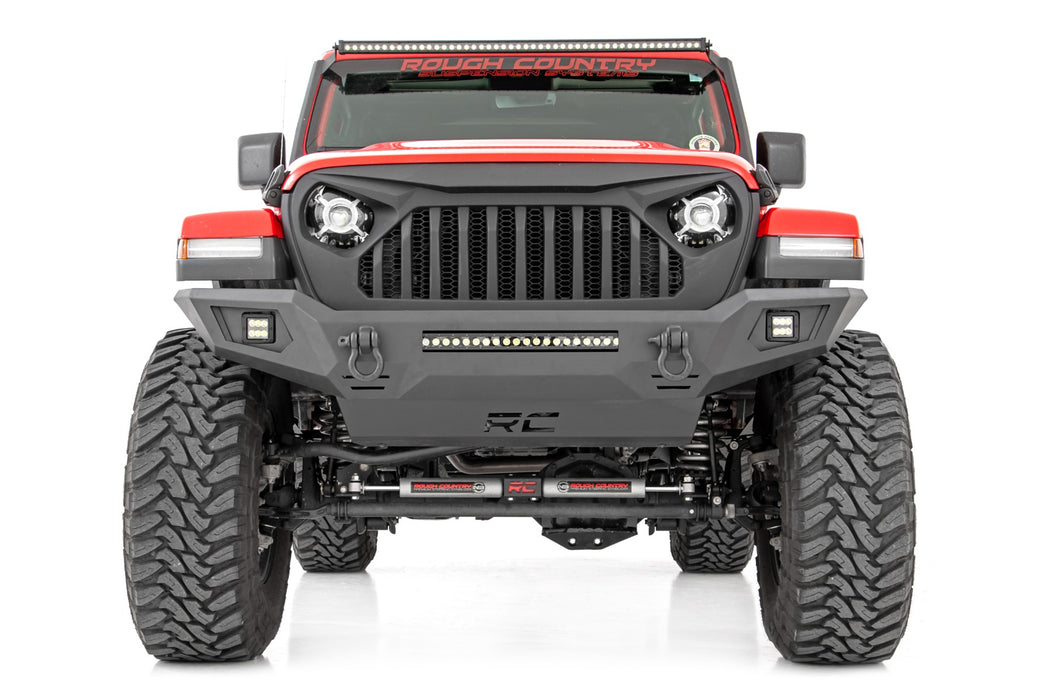 Rough Country Front Bumper Skid Plate Jeep Gladiator Jt (20-23)/Wrangler Jk (07-18)/Wrangler Jl (18-23) 10635