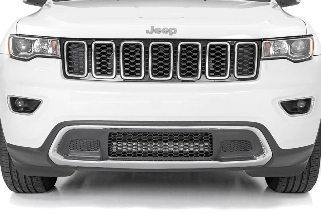 Jeep 20in LED Bumper Kit | Chrome Series w/ Cool White DRL (11-20 WK2 Grand Cherokee)