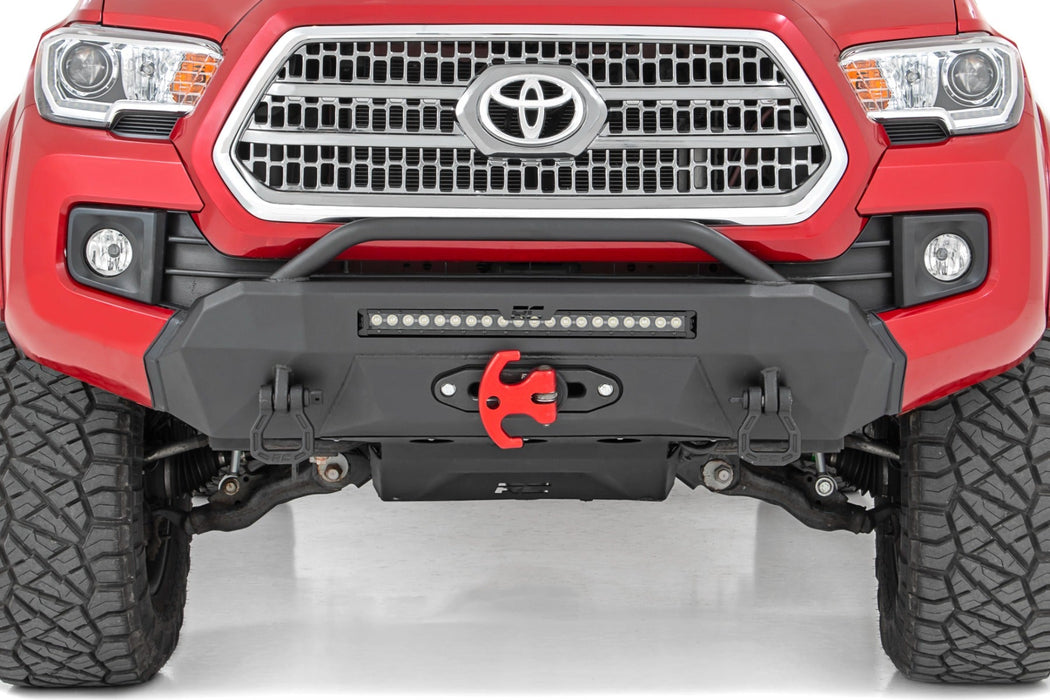 Rough Country Front Bumper Hybrid 20" Blk LED Fits toyotaTacoma 2WD/4WD (16-23)