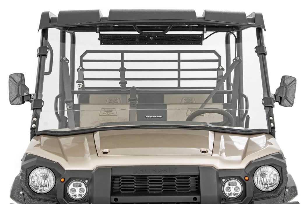 Rough Country Full Windshield Scratch Resistant Kawasaki Mule 98115150