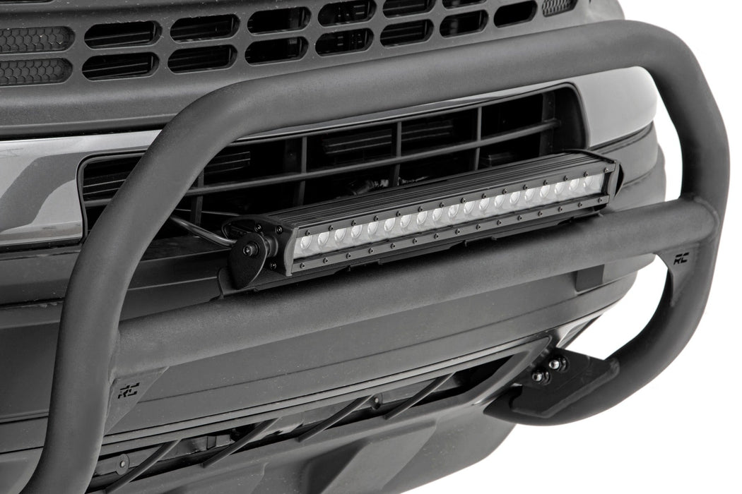 Nudge Bar | 20 Inch BLK DRL Single Row LED | Ford Bronco Sport (21-22)