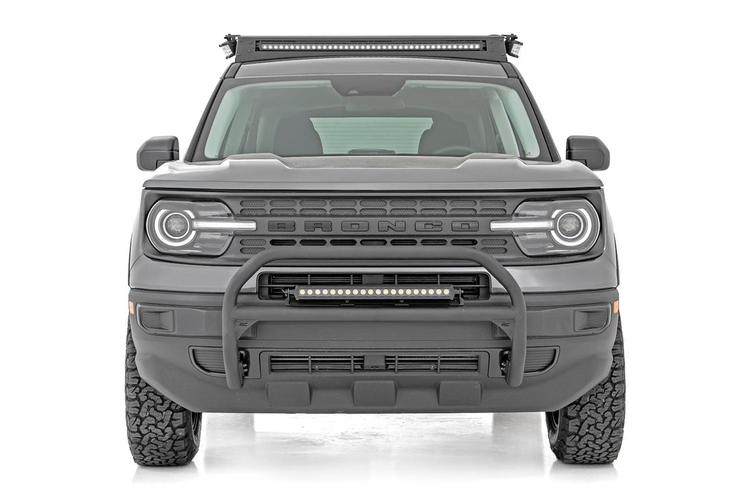 Rough Country Led Light Roof Rack Mount 40&Quot; Spectrum Single Row Ford Bronco Sport (21-23) 82039