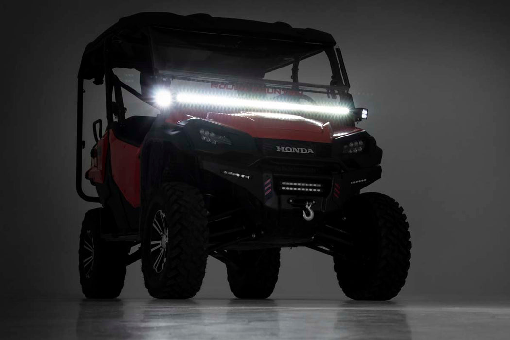 Rough Country Led Light Cage Mount 50" Black Single Row Honda Pioneer 1000/1000-5 92014