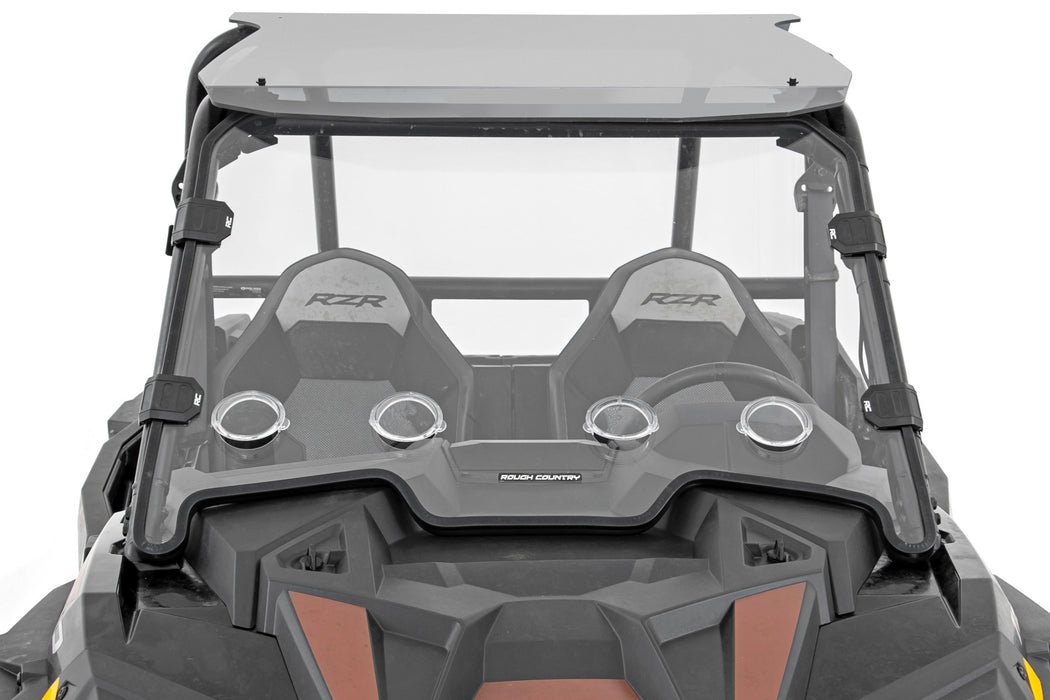 Rough Country Vented Full Windshield Scratch Resistant Polaris Rzr Xp 1000 98292010