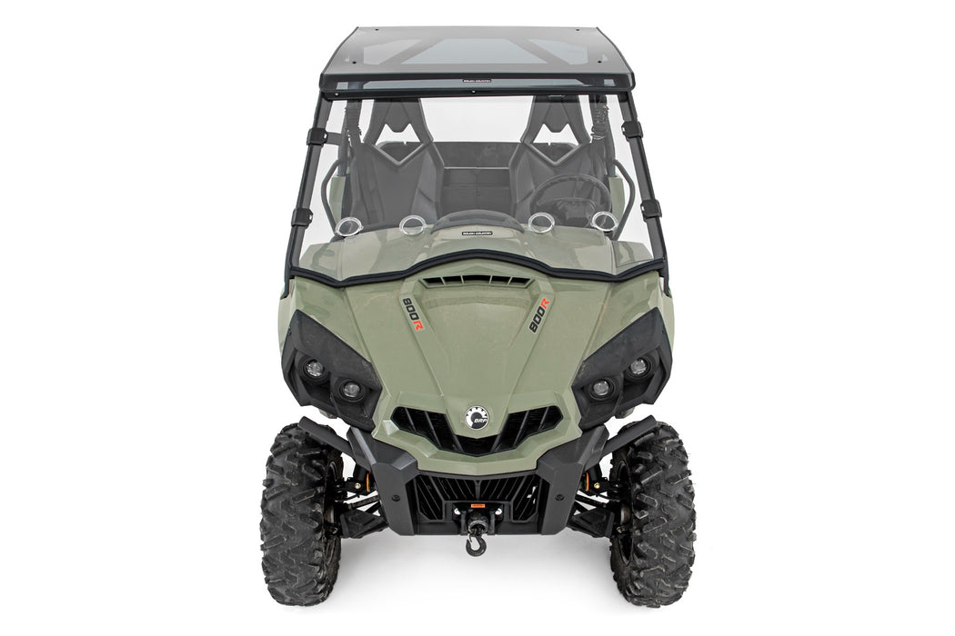 Rough Country Vented Full Windshield Scratch Resistant Can-Am Commander 1000 98212030
