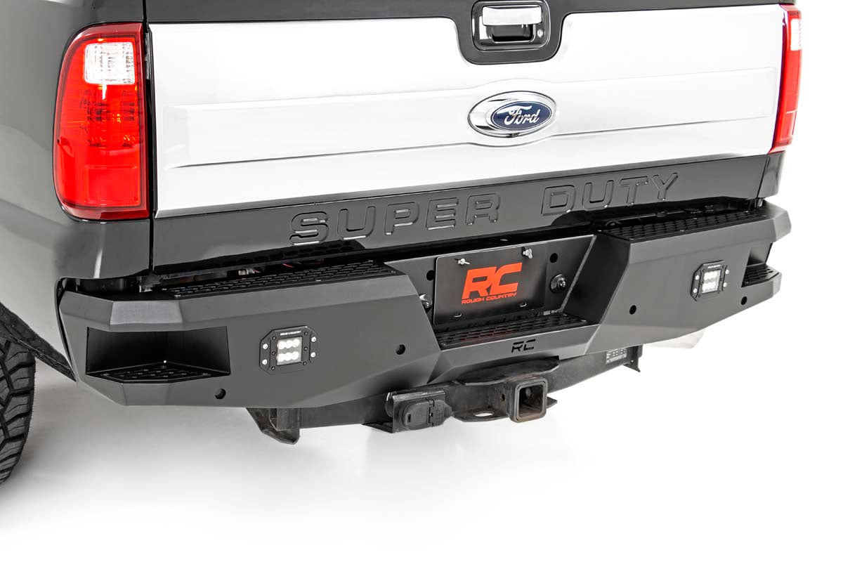 Rough Country Rear Bumper Fits Ford F-250/F-350 Super Duty 2WD/4WD (1999-2016) 10784