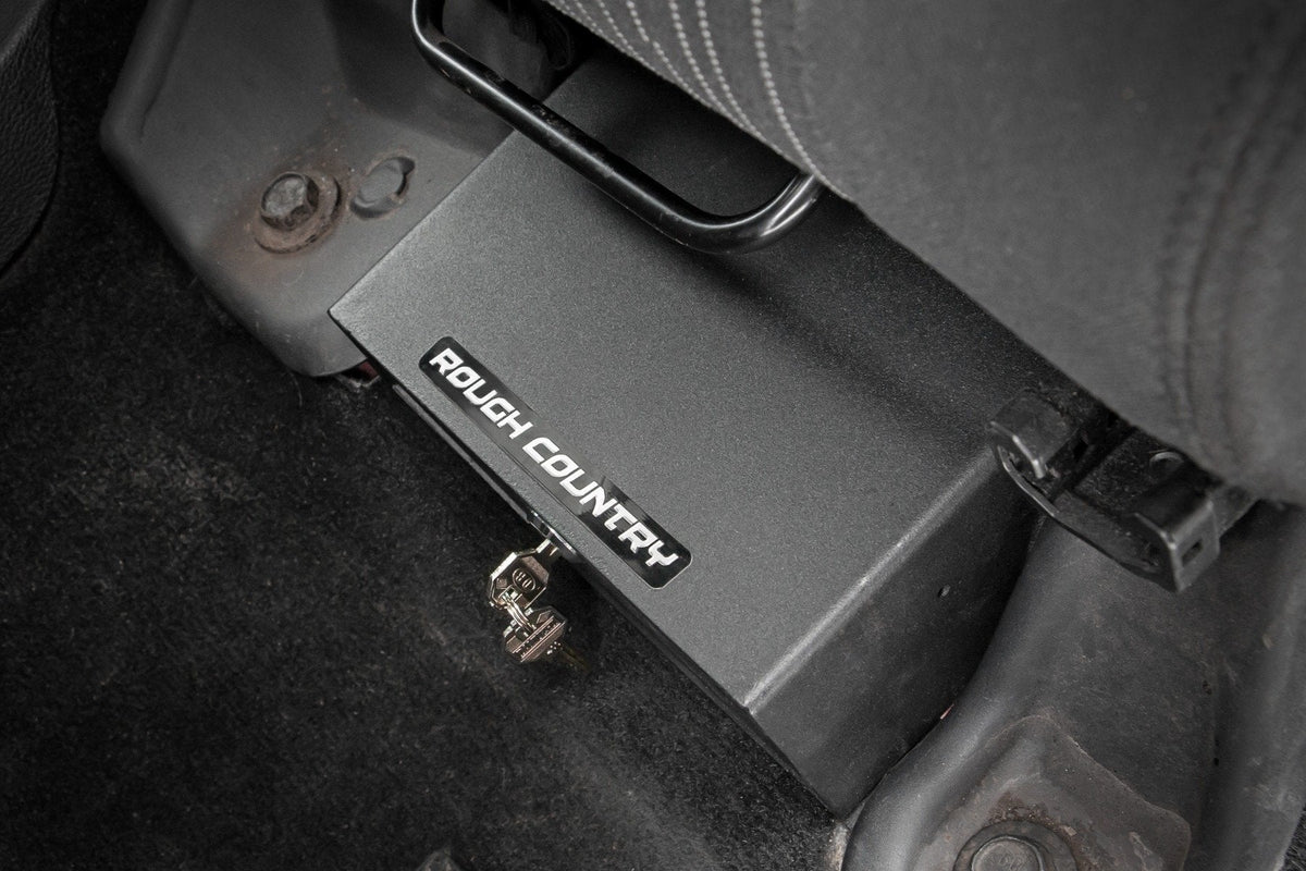 Rough Country Storage Box Under Seat Fits Jeep Wrangler Jk (2007-2018) 99035