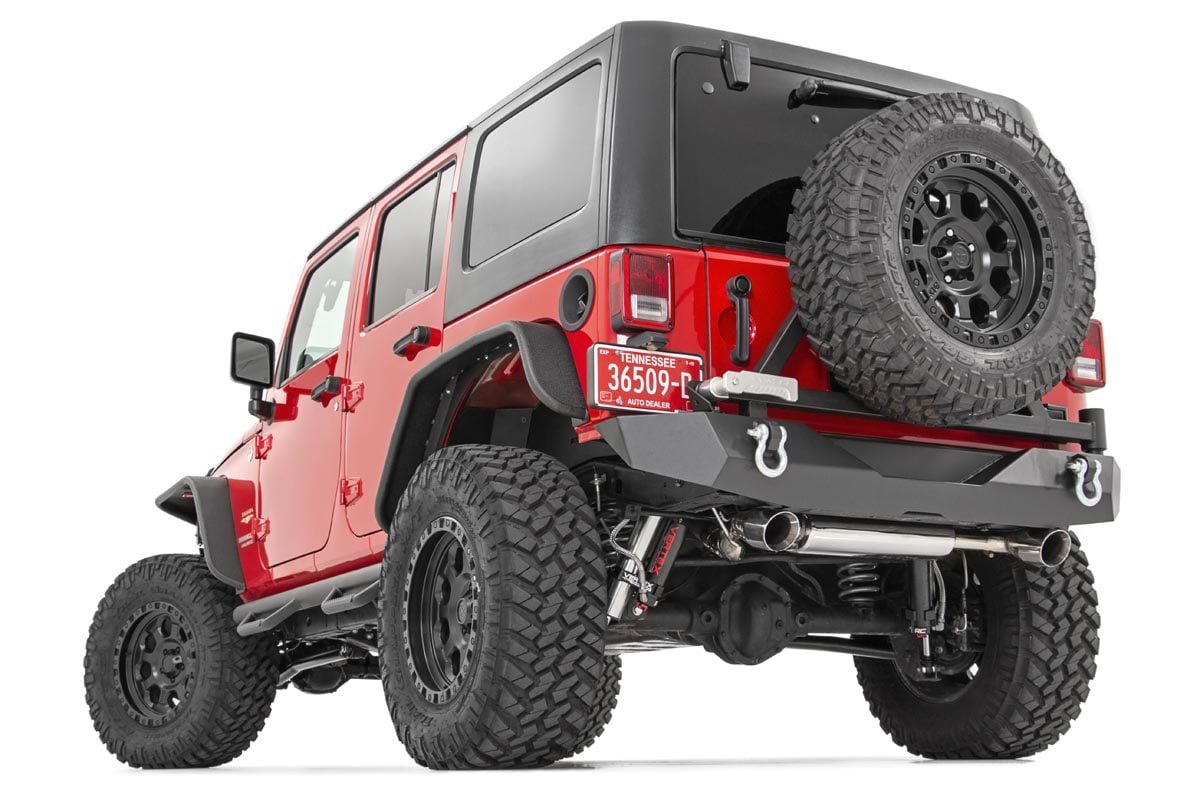 Rough Country Fender Flare Steel Fr & Rr Fits Jeep Wrangler Jk (2007-2018) 10533