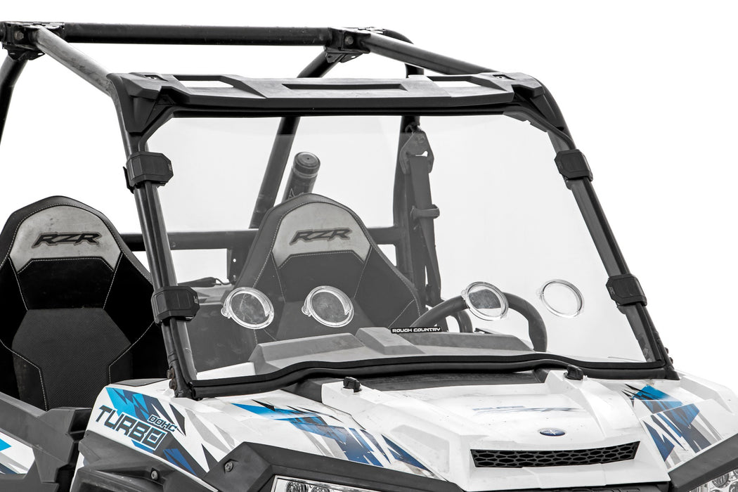 Rough Country Vented Full Windshield Scratch Resistant Polaris Rzr Xp 1000 98282010