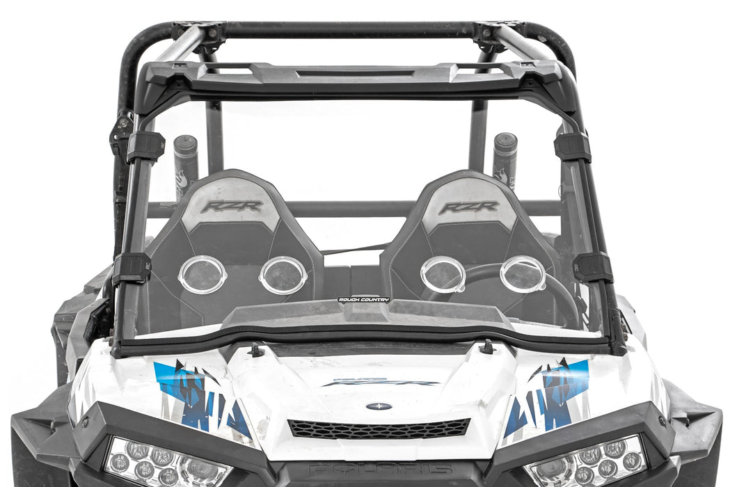 Rough Country Vented Full Windshield Scratch Resistant Polaris Rzr Xp 1000 98282010