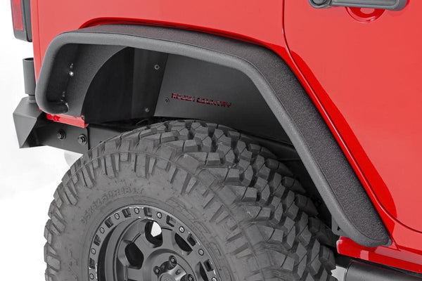 Rough Country Fender Flare Steel Rear Fits Jeep Wrangler Jk (2007-2018) 10532